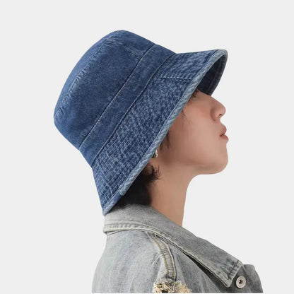 Denim Drift bucket hat